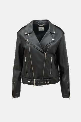 Anine Bing Leather Moto Jacket