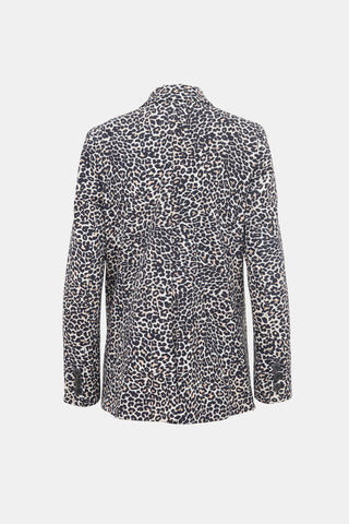 Anine Bing Printed Madeleine Blazer