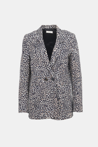 Anine Bing Printed Madeleine Blazer