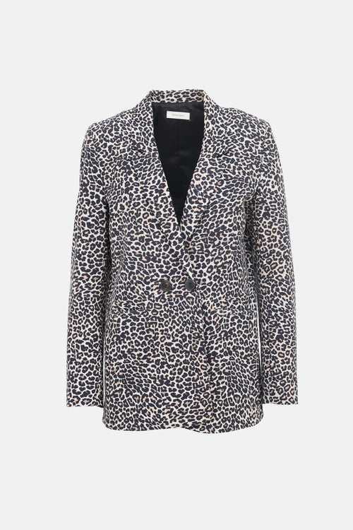 Anine Bing Printed Madeleine Blazer