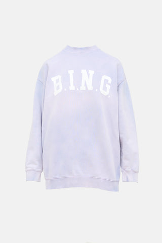 Dyed Graphic Logo Sweatshirt