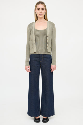 Anine Bing Knit Ribbed Co-Ord Set