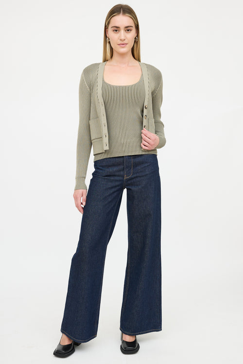 Anine Bing Knit Ribbed Co-Ord Set