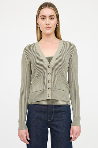 Anine Bing Knit Ribbed Co-Ord Set