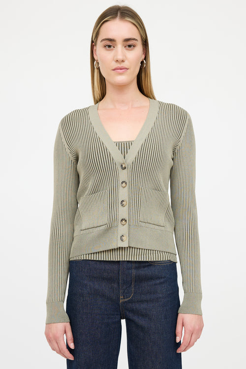 Anine Bing Knit Ribbed Co-Ord Set