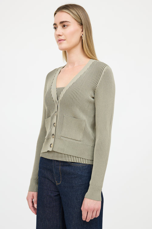 Anine Bing Knit Ribbed Co-Ord Set