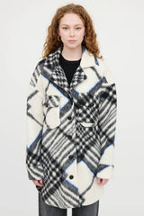 Anine Bing Oakley Plaid Jacket