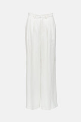 Anine Bing Pleated Straight Leg Trouser