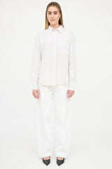 Anine Bing Striped Button Up Shirt
