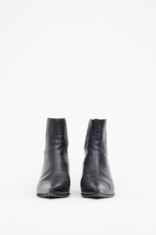 Anine Bing Black Bekah Flat Ankle Boot