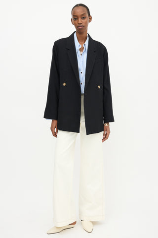 Anine Bing Double Breasted Blazer