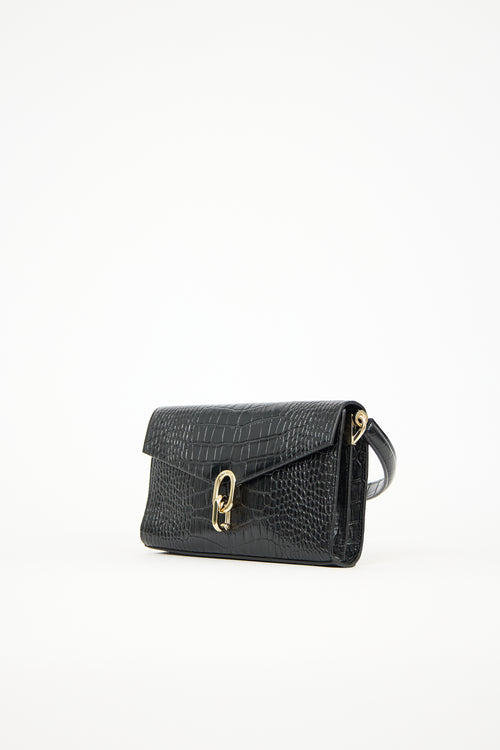 Anine Bing Embossed Leather Colette Bag