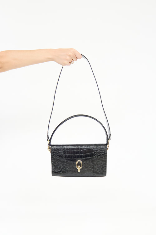Anine Bing Embossed Leather Colette Bag