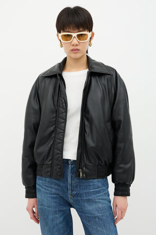 Anine Bing Faux Leather Zora Jacket