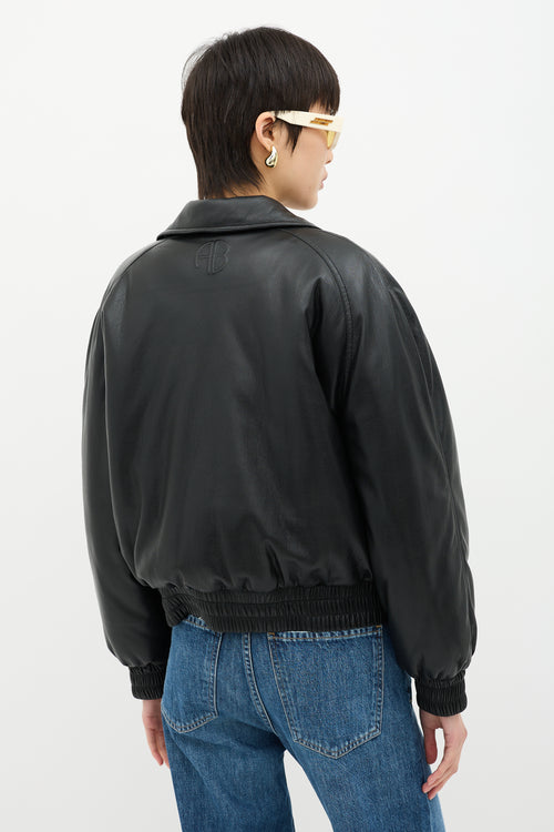 Anine Bing Faux Leather Zora Jacket