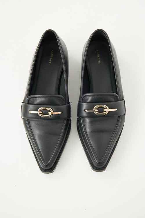Anine Bing Leather Selma Loafer