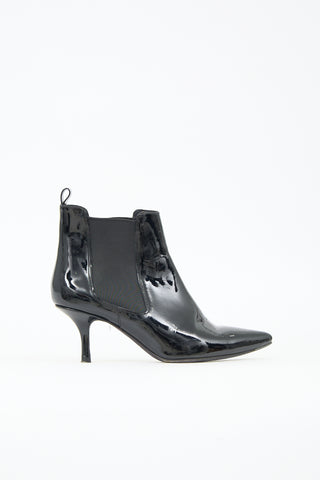 Anine Bing Patent Chelsea Boot