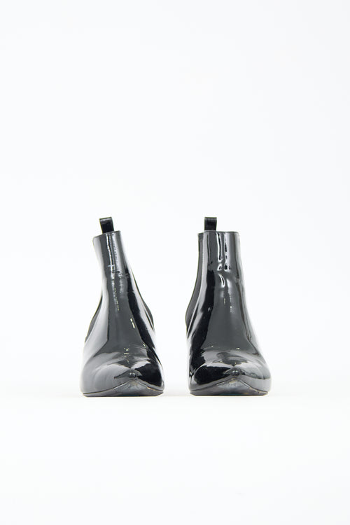 Anine Bing Patent Chelsea Boot