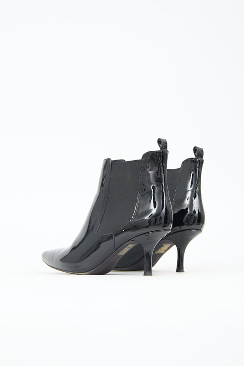 Anine Bing Patent Chelsea Boot