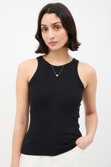 Anita Ko Gold & Diamond Large Triangle Pendant Necklace