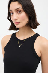 Anita Ko Gold & Diamond Large Triangle Pendant Necklace
