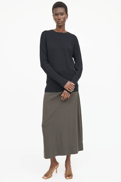 Ann Demeulemeester Knit Long Sleeve Top