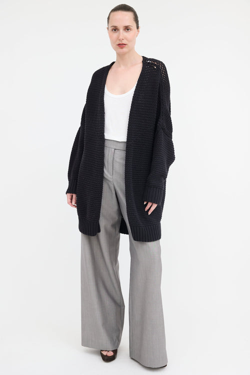Knit Oversized Cardigan
