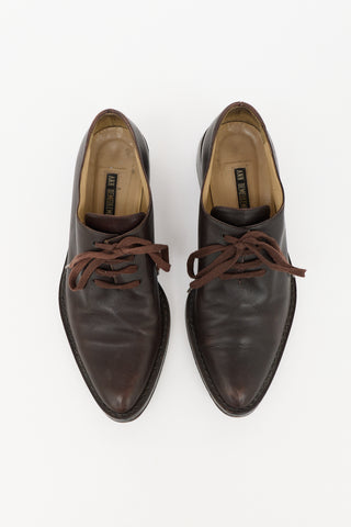 Ann Demeulemeester Leather Pointed Derby