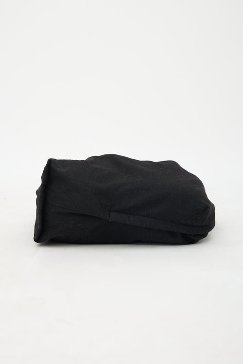 Ann Demeulemeester Felted Wool Messenger Bag