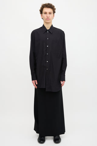 Ann Demeulemeester Layered Button Up Shirt