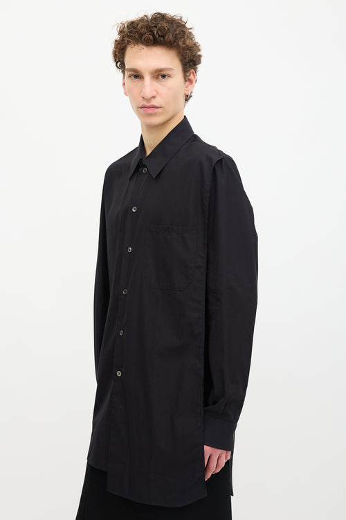 Ann Demeulemeester Layered Button Up Shirt