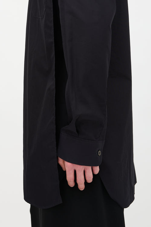 Ann Demeulemeester Layered Button Up Shirt