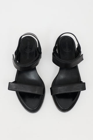 Ann Demeulemeester Leather  Sandal