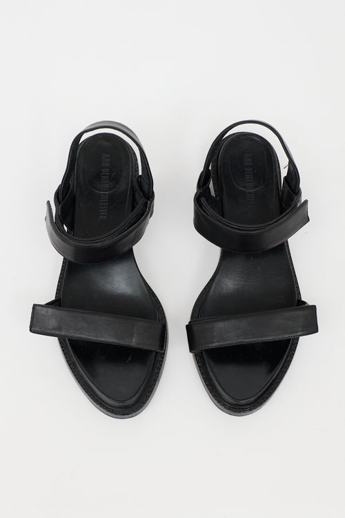 Ann Demeulemeester Leather  Sandal