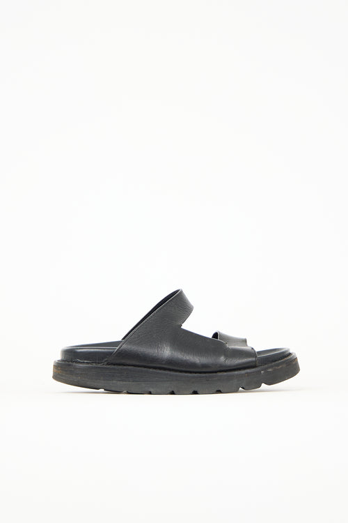 Ann Demeulemeester Leather Slide