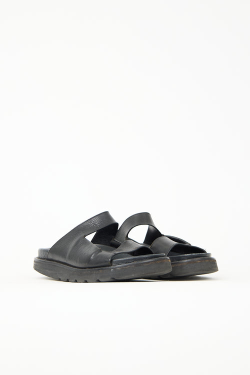 Ann Demeulemeester Leather Slide