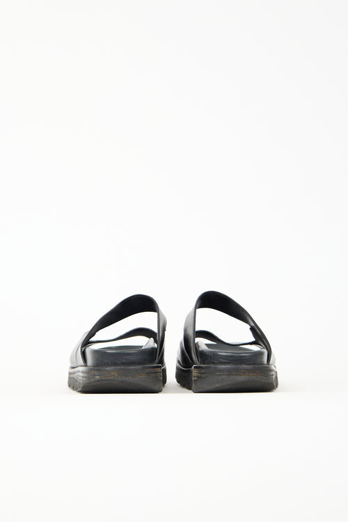 Ann Demeulemeester Leather Slide