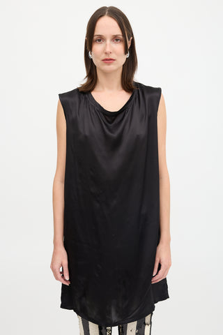 Ann Demeulemeester Silk Tank Dress