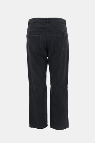 Ann Demeulemeester Straight Leg Panel Jeans