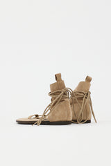 Ann Demeulemeester Suede  Sandal