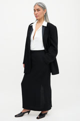 Ann Demeulemeester Wool Midi Skirt
