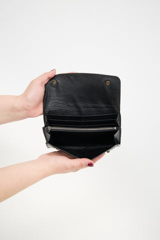 Ann Demeulemeester Leather Bozen Wallet