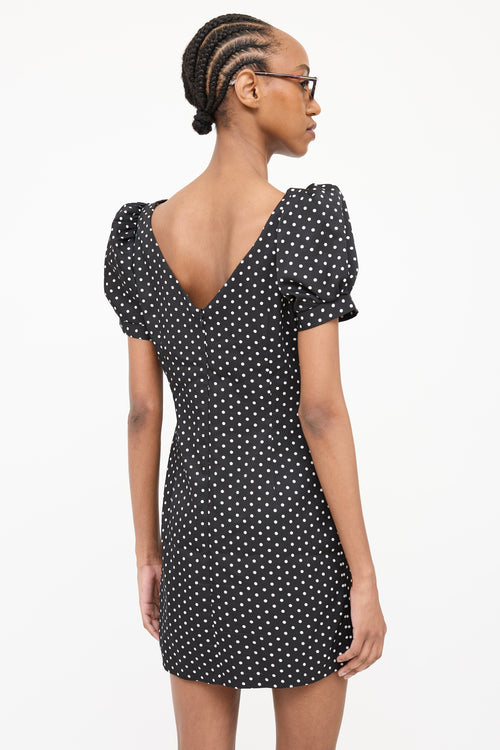 Anna Sui Polka Dot Midi Dress