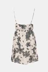 Anna Molinari Silk Printed Mini Dress