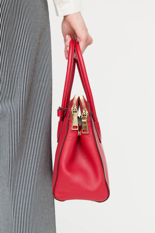 Prada 2013 Saffiano Top Handle 2Way Bag