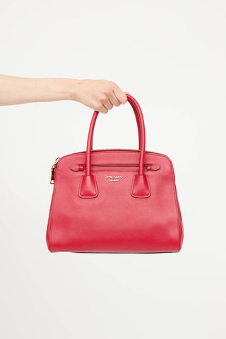 Prada 2013 Saffiano Top Handle 2Way Bag