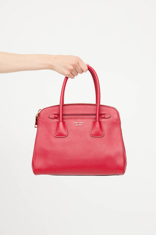Prada 2013 Saffiano Top Handle 2Way Bag
