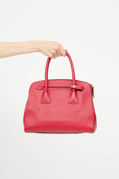 Prada 2013 Saffiano Top Handle 2Way Bag