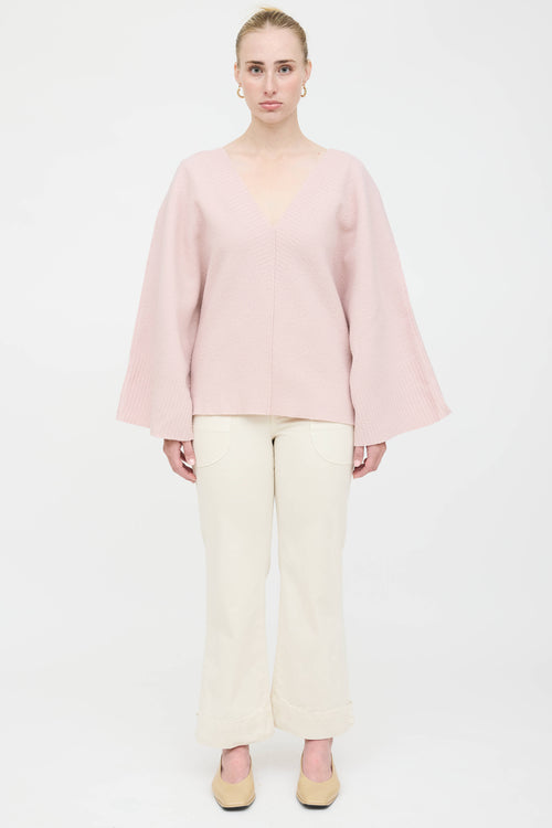 Annette Gortz Wool V-Neck Sweater