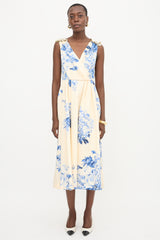 Antonio Marras Floral Embellished A-Line Dress